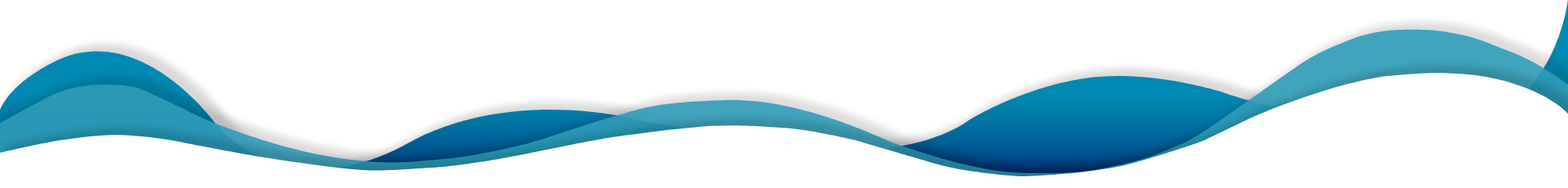 Abstract wave pattern with shades of blue and black outlines.